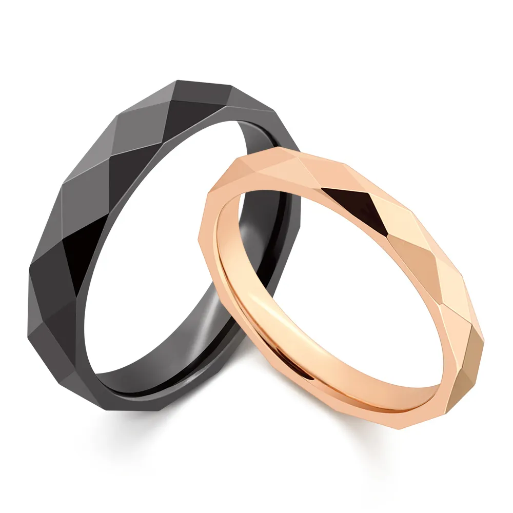 GIUMKA．多切割面戒指-極細．鎢鋼 歷史價格詳細信息