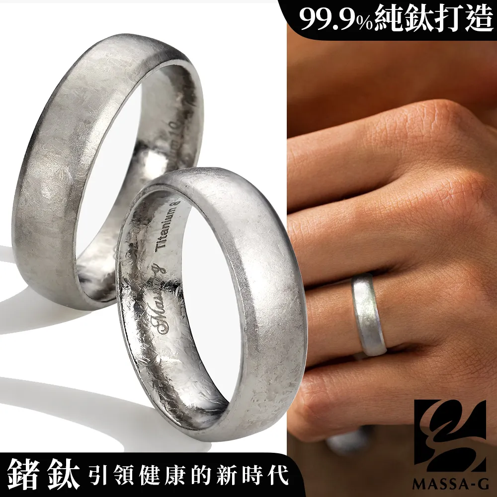 MASSA-G 純鈦系列【燦光】玫瑰金鈦金女戒(鑲嵌2個鍺) 歷史價格詳細信息