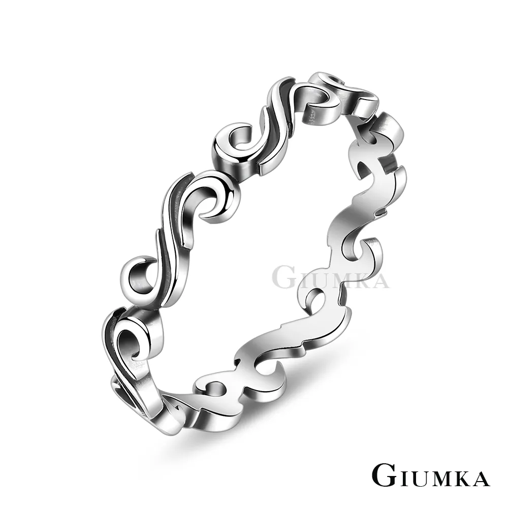 GIUMKA．純銀戒指．防小人尾戒．無限符號．MRS22016 歷史價格詳細信息