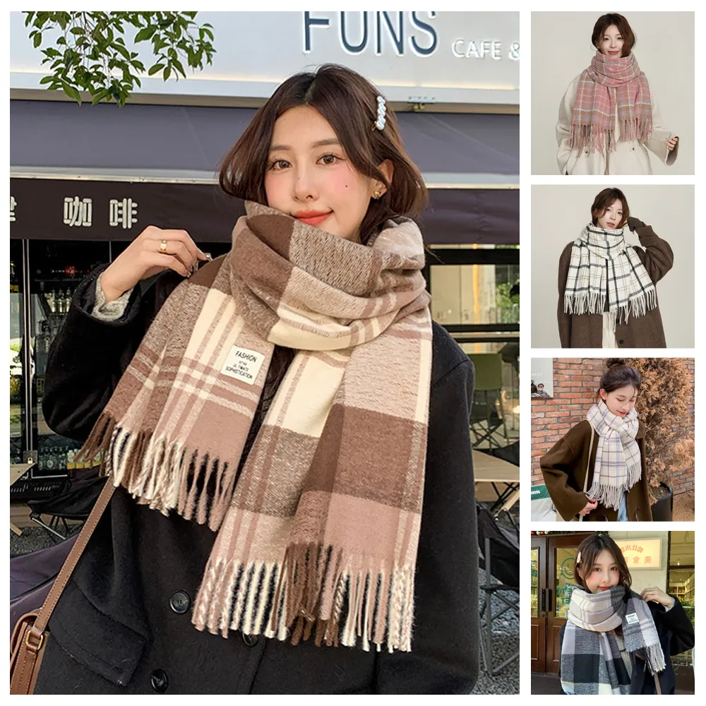 羊羔絨格紋漁夫帽女加厚保暖防寒防風盆帽字母大頭圍顯臉小水桶帽 歷史價格詳細信息