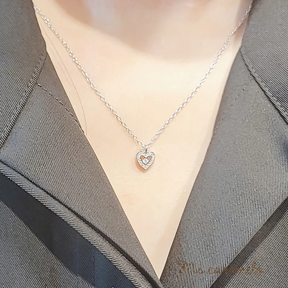 925純銀 愛心項鍊組  墜鍊組 送禮 歷史價格詳細信息