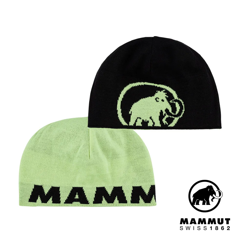 【MAMMUT 長毛象 Logo Beanie 正反兩用LOGO針織羊毛帽《葡萄紫/桃紅》】1191-04891/針織帽 歷史價格詳細信息