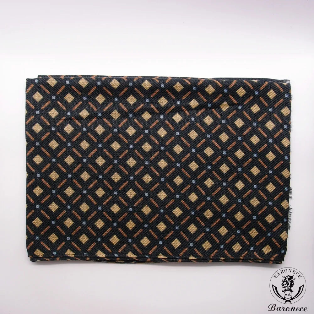 【BARONECE】經典格紋羊毛打摺西褲_灰色(67105-05) 歷史價格詳細信息