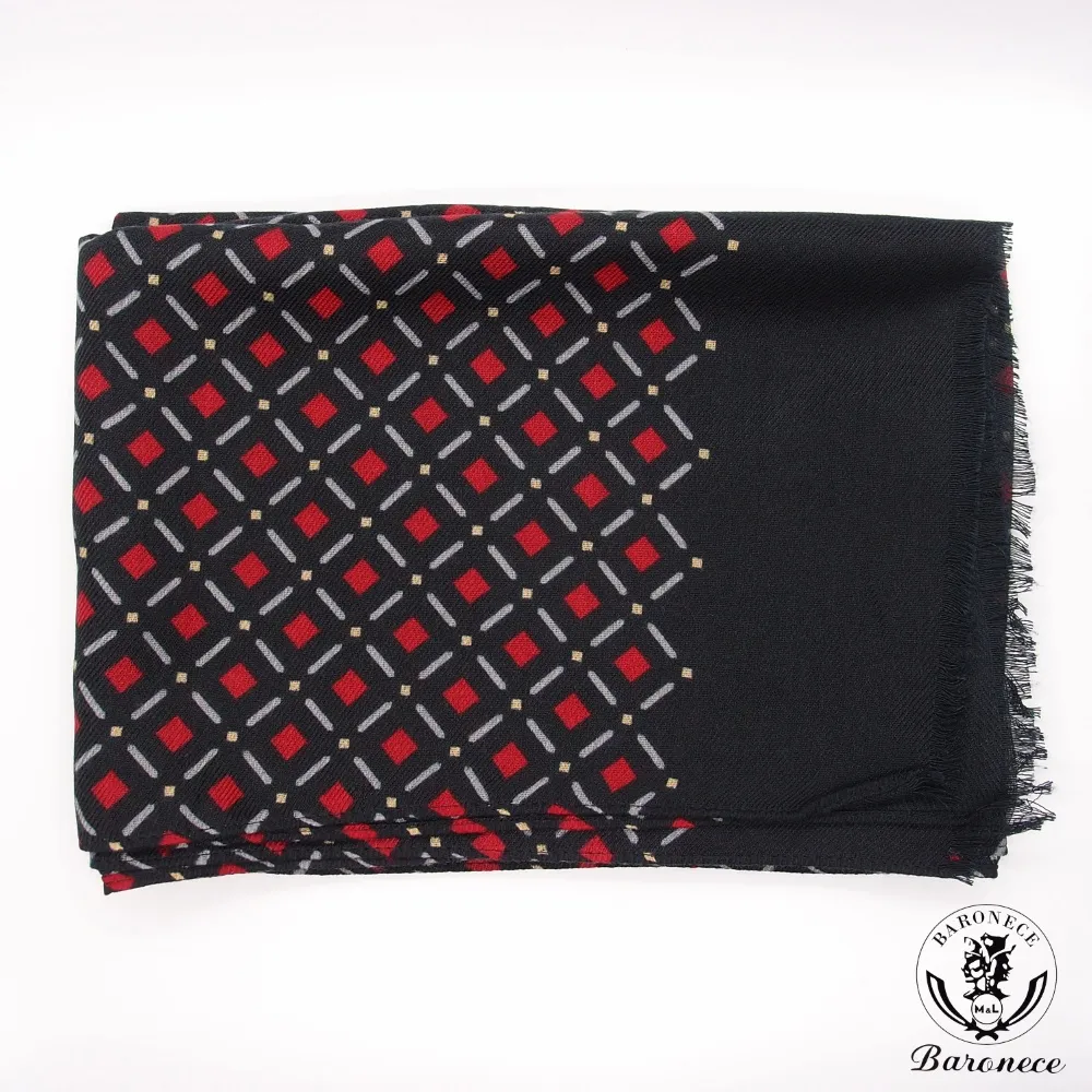 【BARONECE】經典格紋羊毛打摺西褲_灰色(67105-05) 歷史價格詳細信息