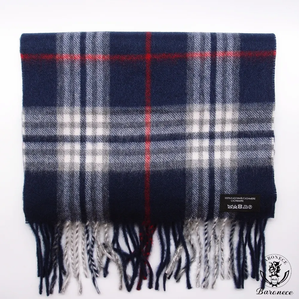 【BARONECE】經典格紋羊毛打摺西褲_灰色(67105-05) 歷史價格詳細信息