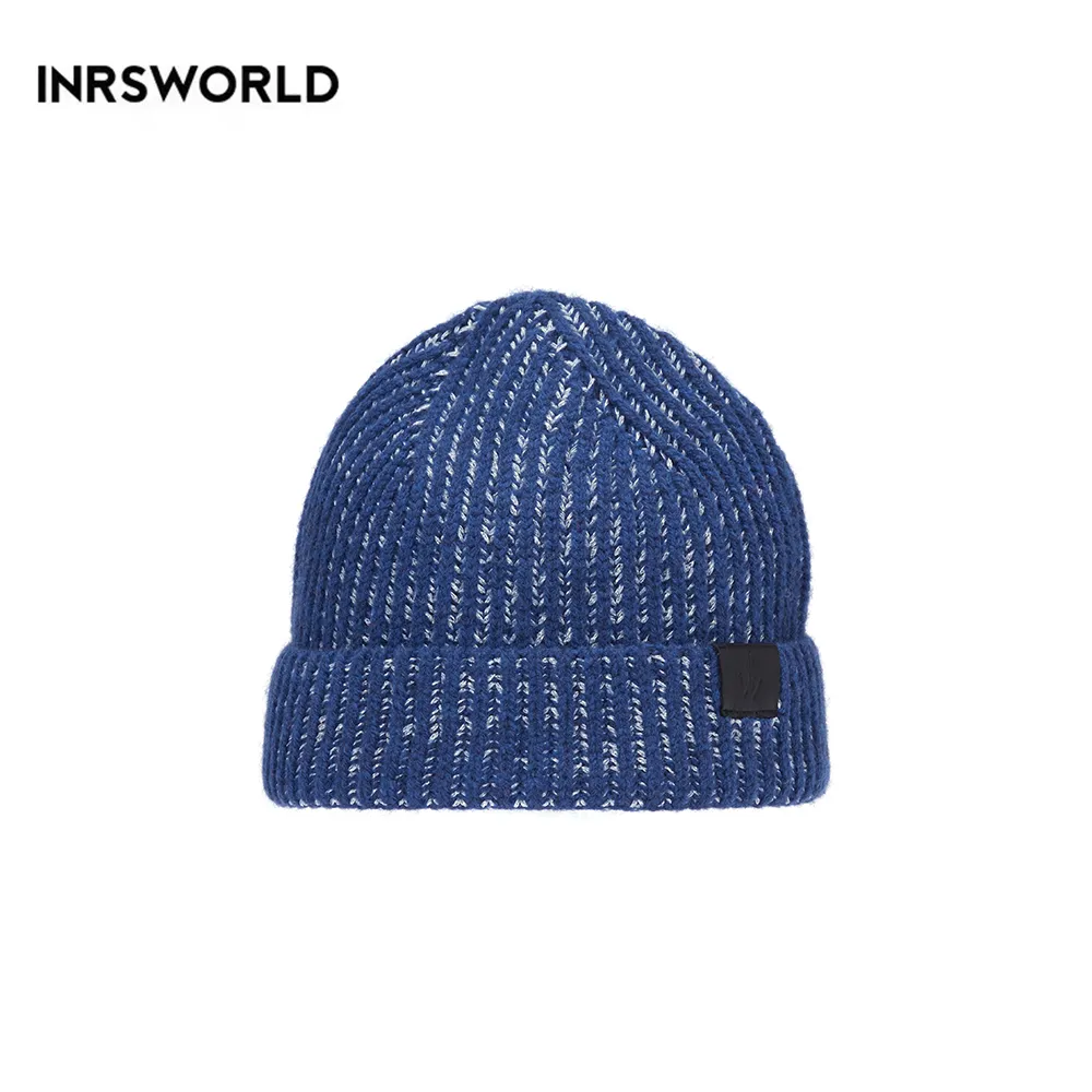 毛線帽【ISW】悉心界針織翻邊瓜皮帽-紅色 (兩色可選) 歷史價格詳細信息