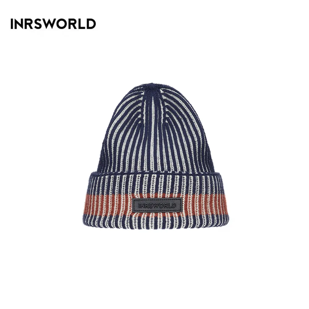 毛線帽【ISW】悉心界針織翻邊瓜皮帽-紅色 (兩色可選) 歷史價格詳細信息