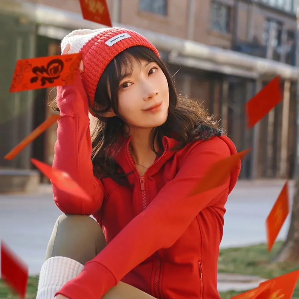 毛線帽【ISW】悉心界針織撞色毛線帽-海軍藍男女可戴 歷史價格詳細信息