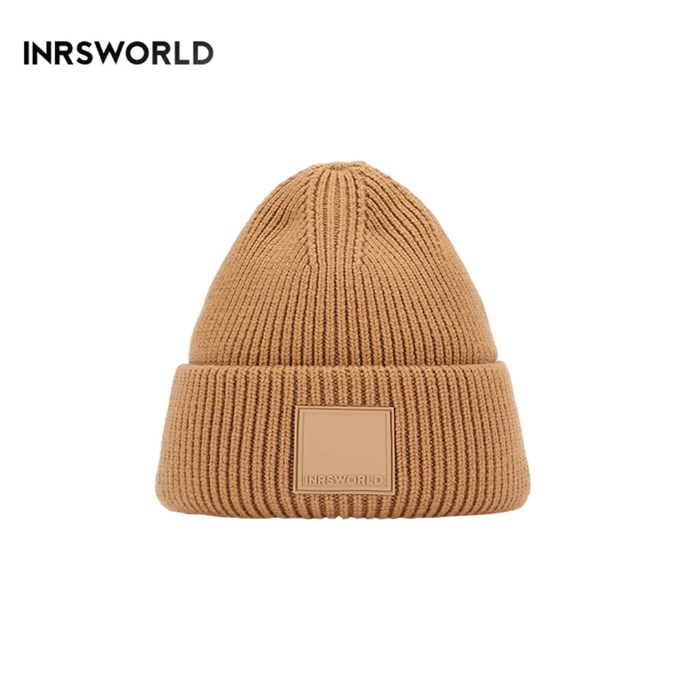 毛線帽【ISW】悉心界針織美麗諾羊毛瓜皮帽-棕色 (四色可選) 歷史價格詳細信息