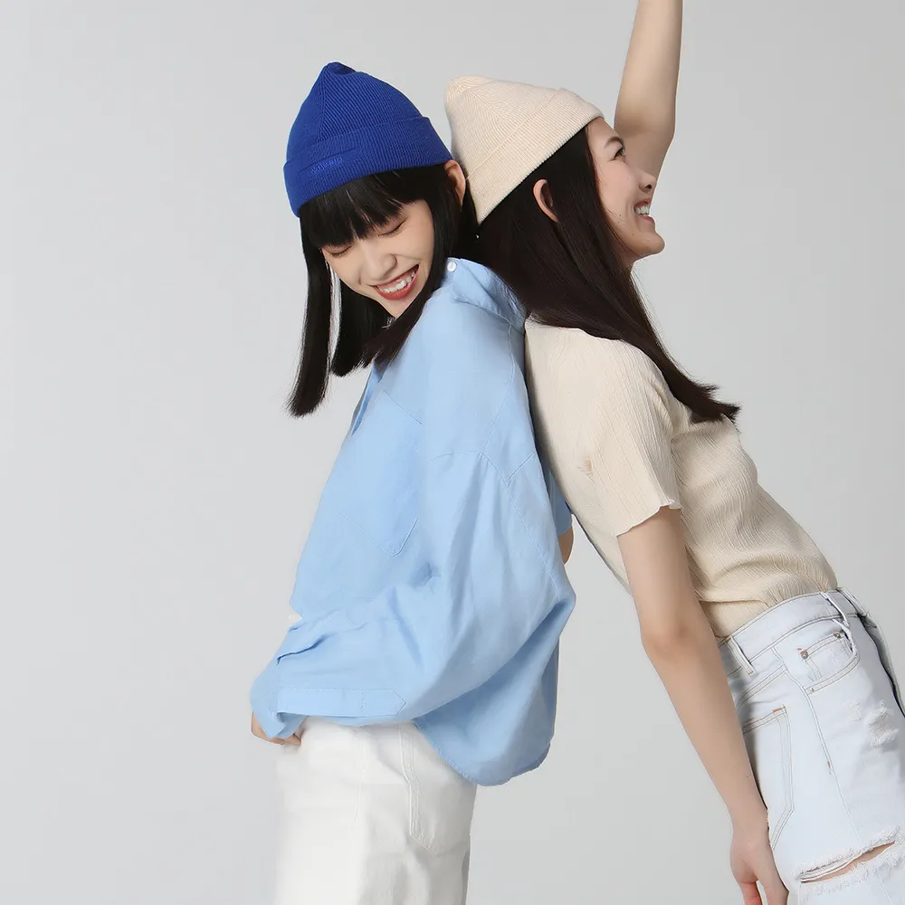 毛線帽【ISW】悉心界短版尖頂毛線帽-米色 (三色可選) 男女可戴 歷史價格詳細信息