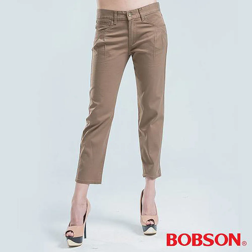 BOBSON 女款打摺小直筒色褲8060-72 歷史價格詳細信息