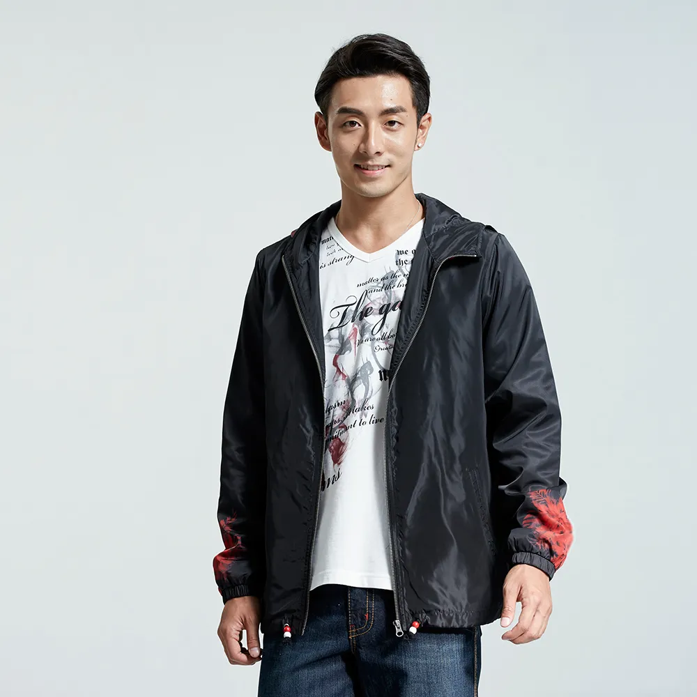 BOBSON 男款連帽、袖印圖上衣(38022-83) 歷史價格詳細信息