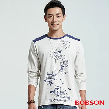 BOBSON 男款印圖上衣(38019-88) 歷史價格詳細信息