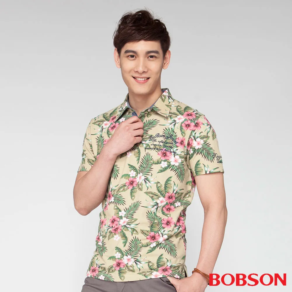 【BOBSON】男款短袖異素材剪接上衣(26024-83) 歷史價格詳細信息