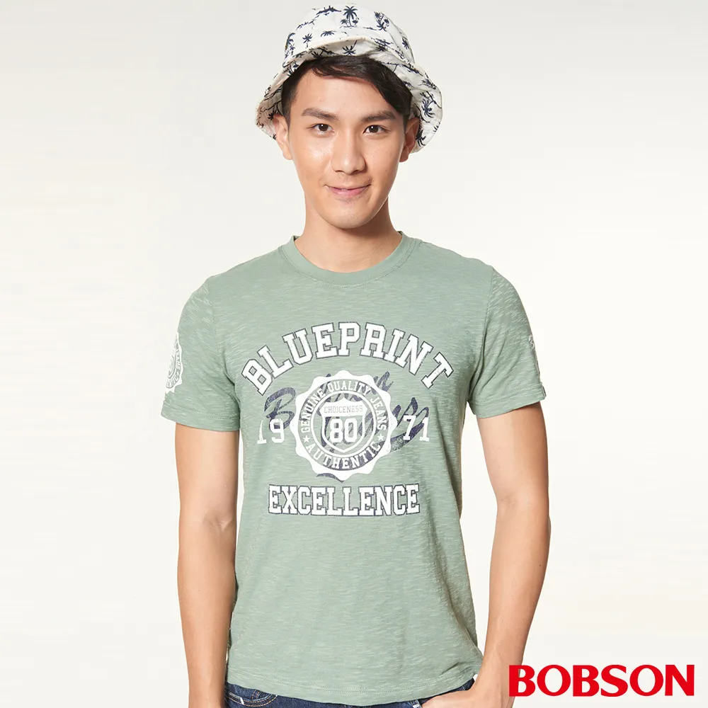 【BOBSON】男款短袖異素材剪接上衣(26024-83) 歷史價格詳細信息