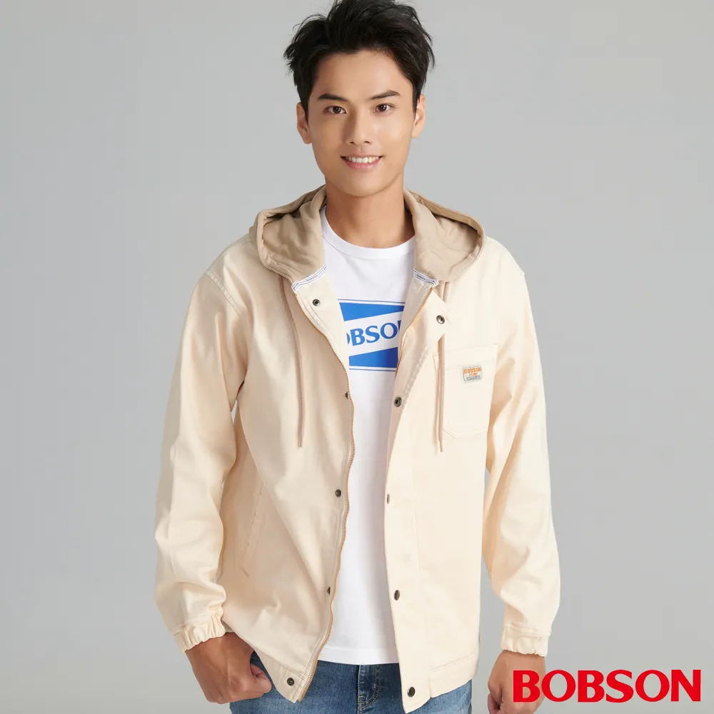 BOBSON 男款連帽、袖印圖上衣(38022-83) 歷史價格詳細信息