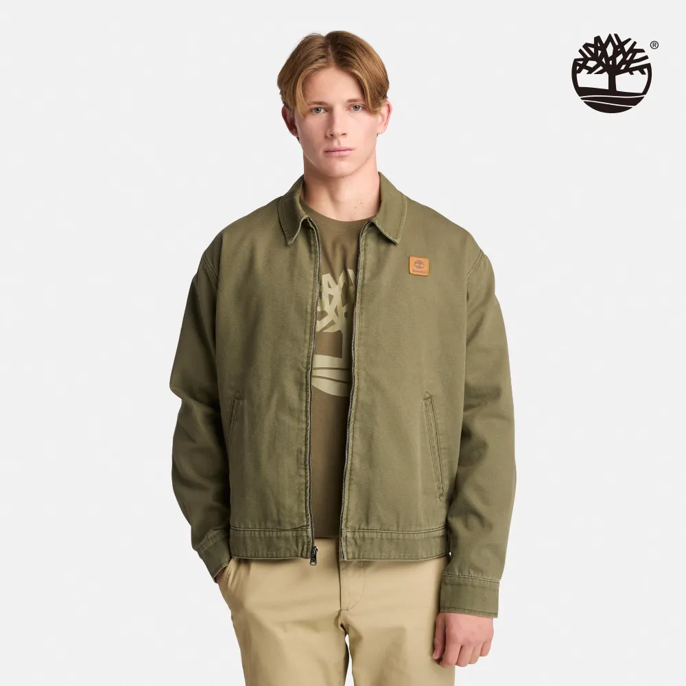 綠色帆布圍logo印字餐飲咖啡美甲奶花店工作女黑色米白色棉 歷史價格詳細信息