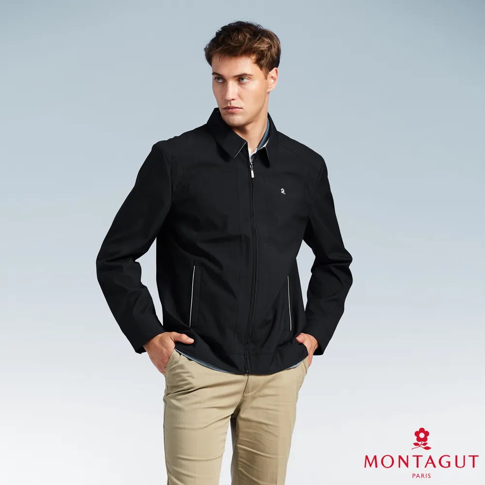 【MONTAGUT夢特嬌】素色立領防風保暖機能加絨外套 (W2513-69黑) 歷史價格詳細信息