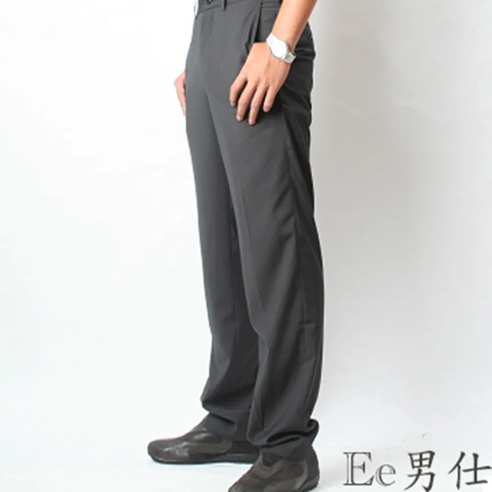 【Ee男仕】暗直扣V型口袋素面西裝長褲-灰色 歷史價格詳細信息