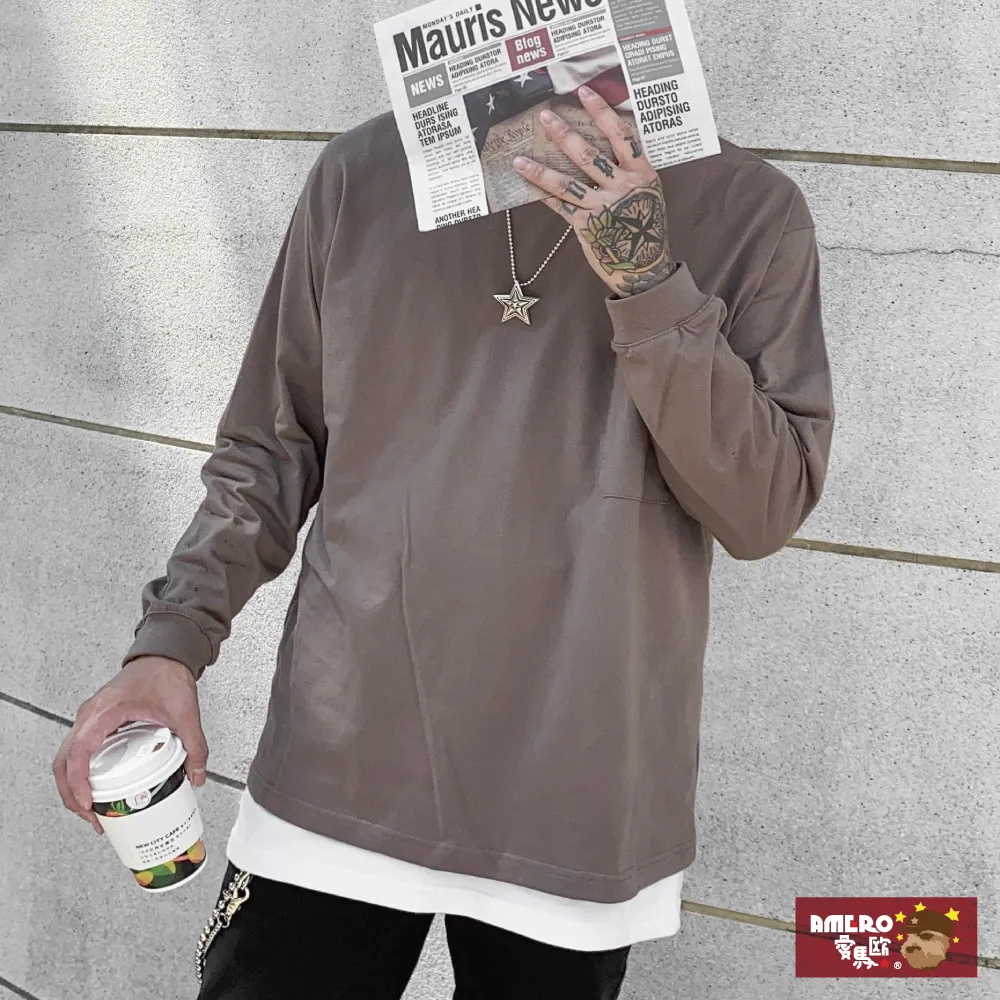 【AMERO】男裝 女裝 素面大學T套裝 三件組 情侶裝 歷史價格詳細信息