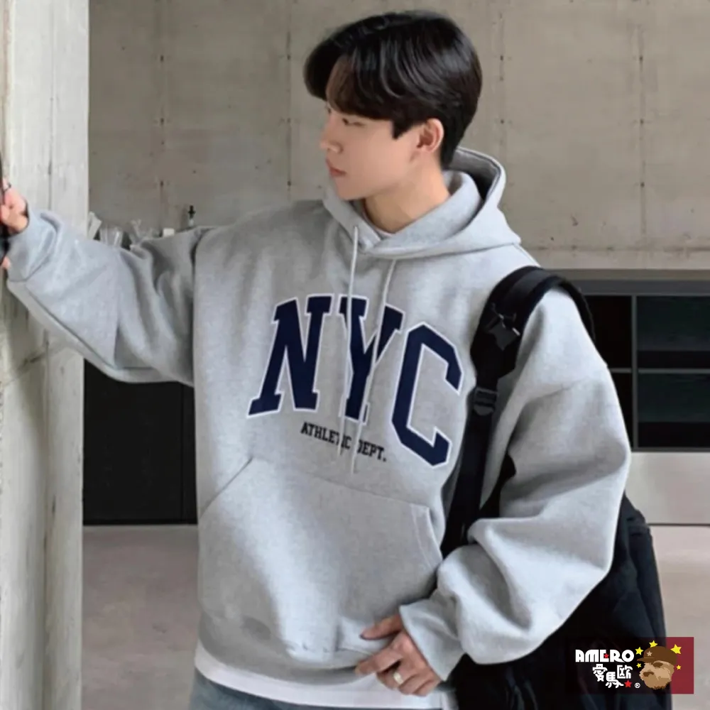 【AMERO】男裝 女裝 長袖刷毛帽Ｔ(男裝 女裝 長袖刷毛帽Ｔ 英文字貼布繡 寬鬆 落肩 情侶裝) 歷史價格詳細信息