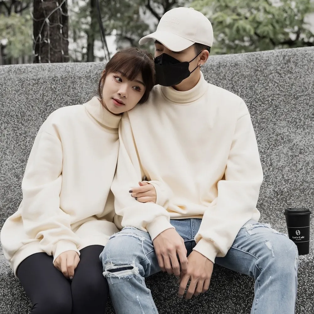 【AMERO】男女裝 高領針織衫 台灣製 柔軟 高質感 衣服 情侶 毛衣 長袖上衣 歷史價格詳細信息