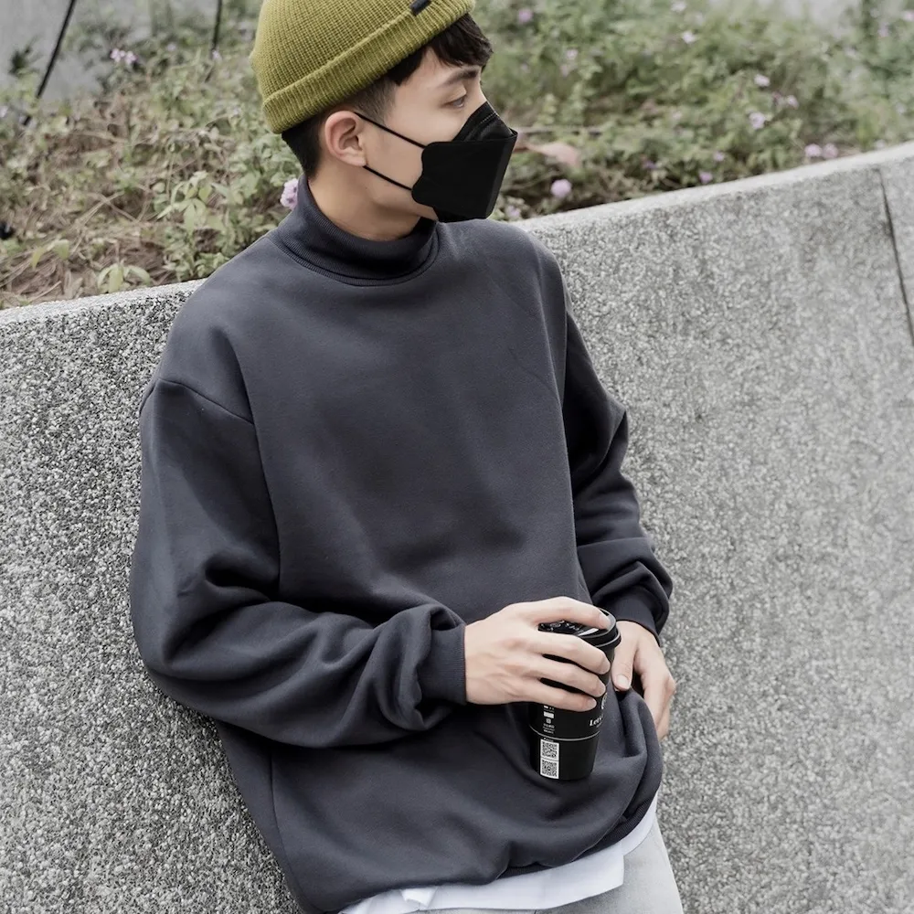 【AMERO】男女裝 高領針織衫 台灣製 柔軟 高質感 衣服 情侶 毛衣 長袖上衣 歷史價格詳細信息