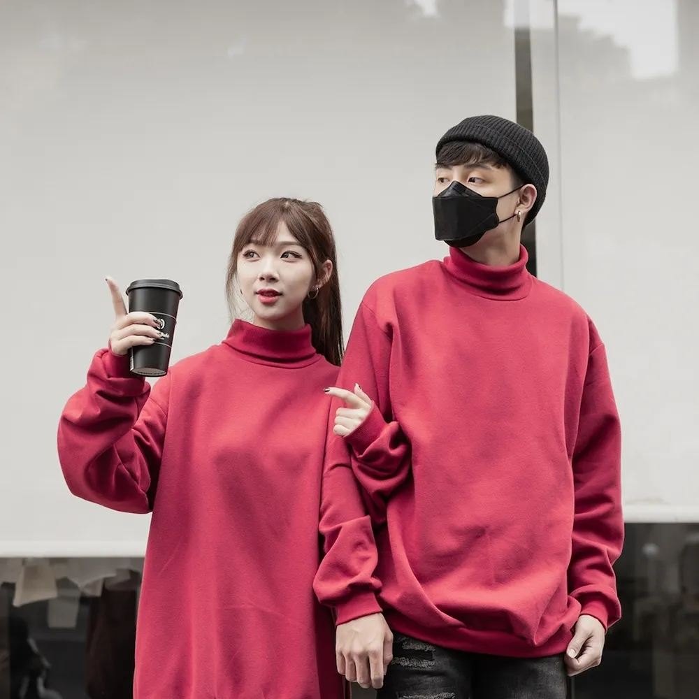 【AMERO】男女裝 高領針織衫 台灣製 柔軟 高質感 衣服 情侶 毛衣 長袖上衣 歷史價格詳細信息