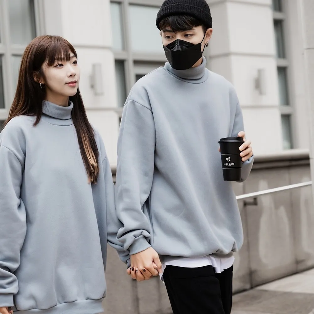 【AMERO】男女裝 高領針織衫 台灣製 柔軟 高質感 衣服 情侶 毛衣 長袖上衣 歷史價格詳細信息