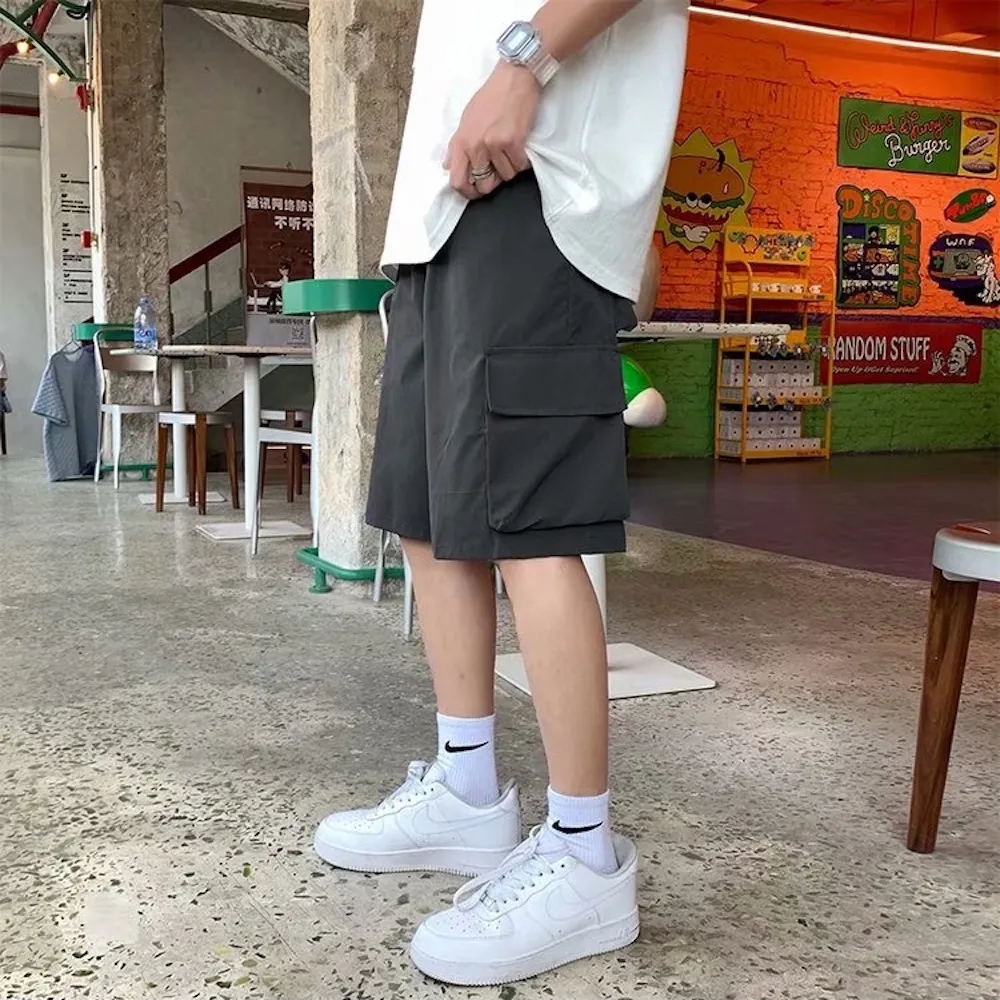 【AMERO】男女裝 工裝短褲 高磅水洗工裝短褲 休閒短褲 硬挺 情侶款 街頭短褲 滑板 歷史價格詳細信息