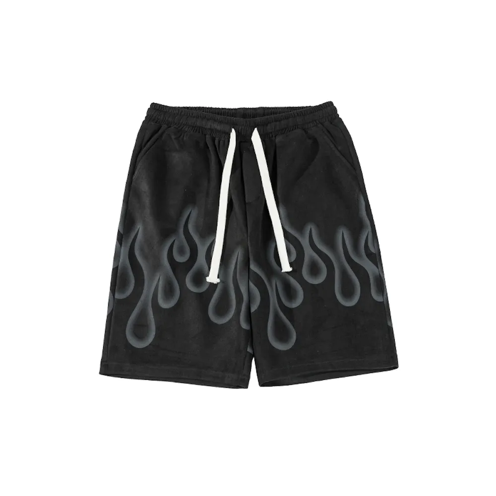 【AMERO】男女裝 休閒短褲 暈染 休閒短褲 情侶裝 歷史價格詳細信息