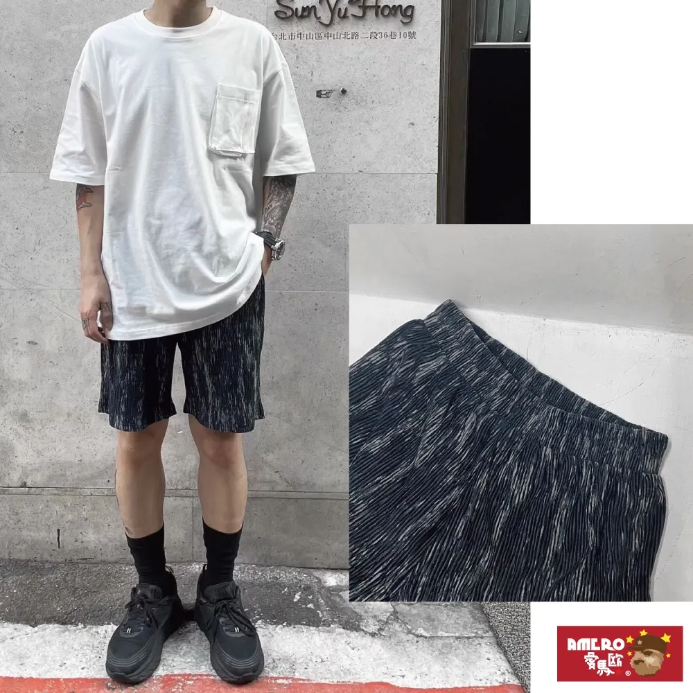 【AMERO】男女裝 休閒短褲 涼感紗 側邊口袋 工裝 休閒短褲 情侶裝 歷史價格詳細信息