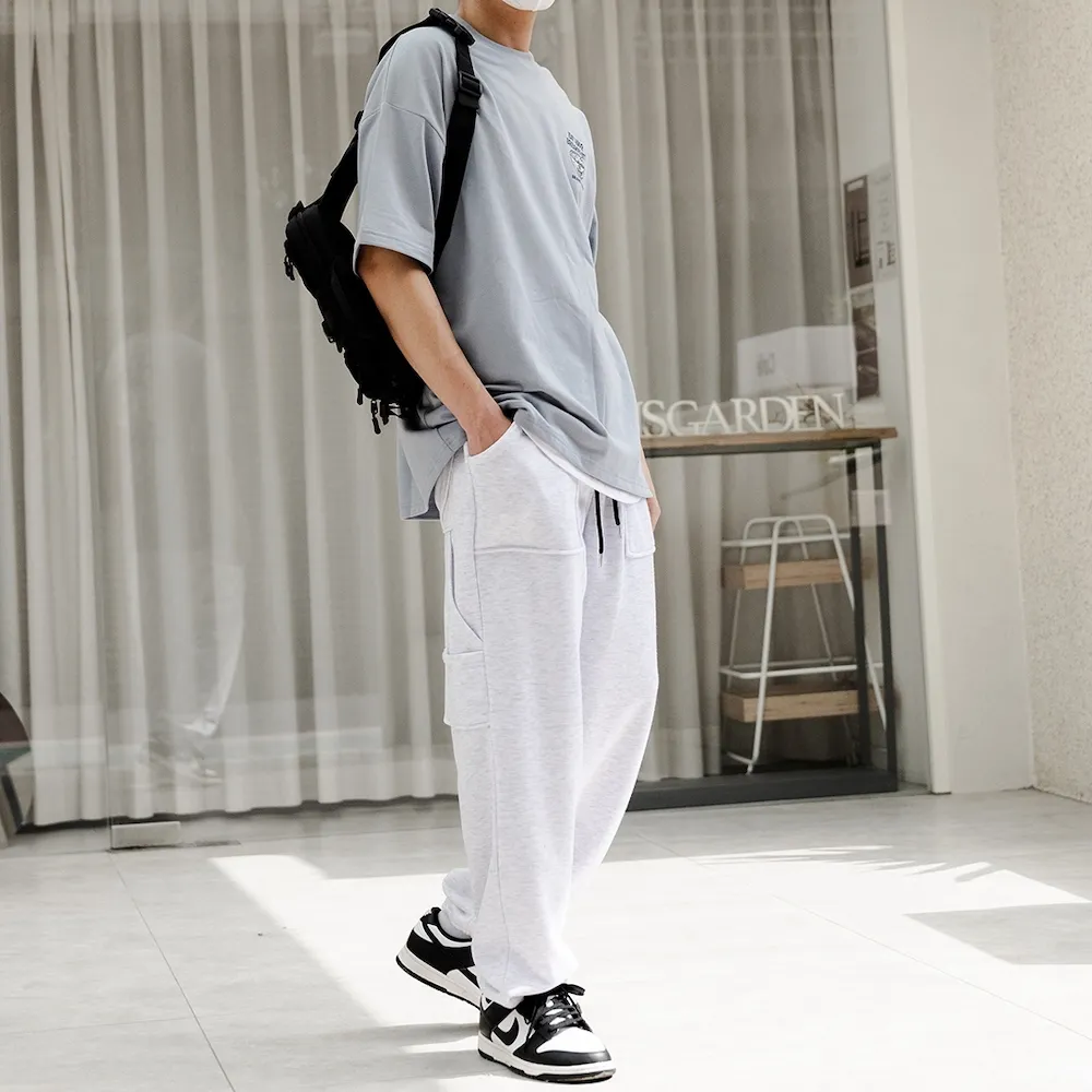 【AMERO】男裝 女裝 畫家口袋牛仔長褲 特殊車線 情侶裝 歷史價格詳細信息