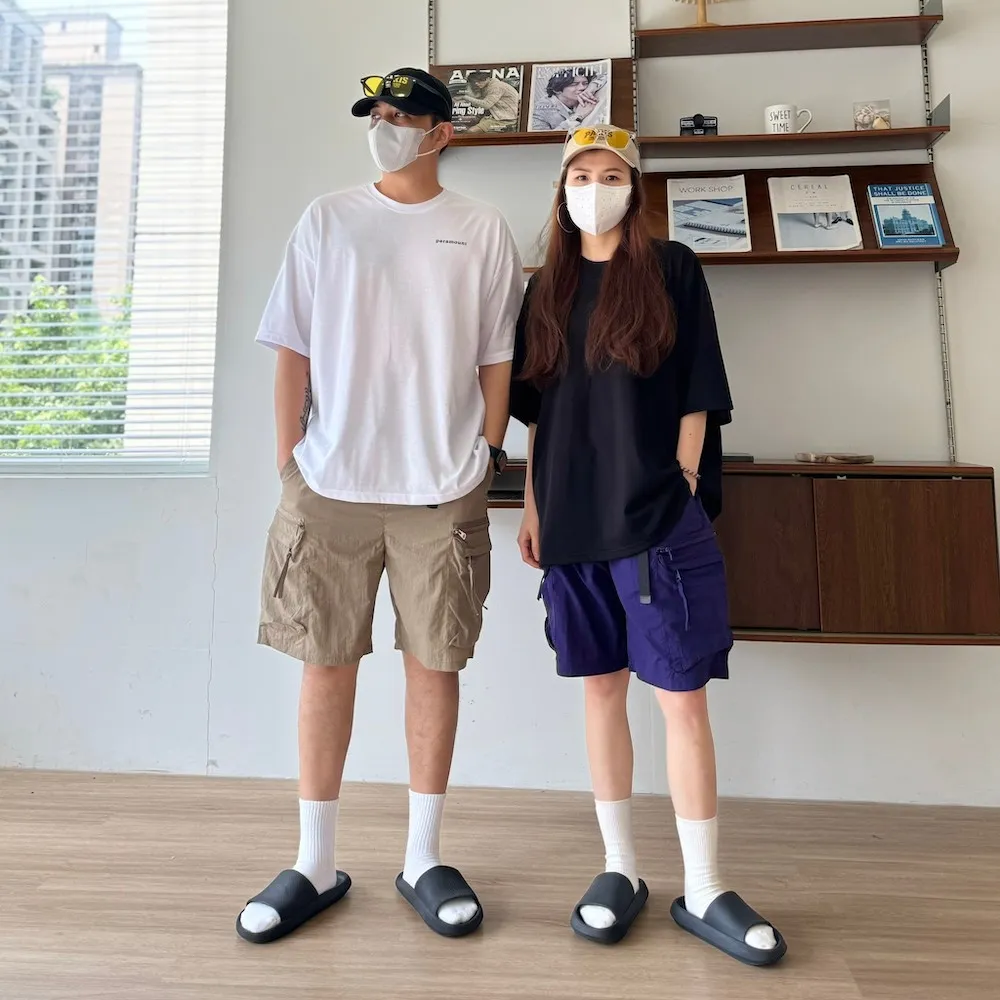 【AMERO】男裝 女裝 拉鍊 情侶裝 工裝 短褲 歷史價格詳細信息