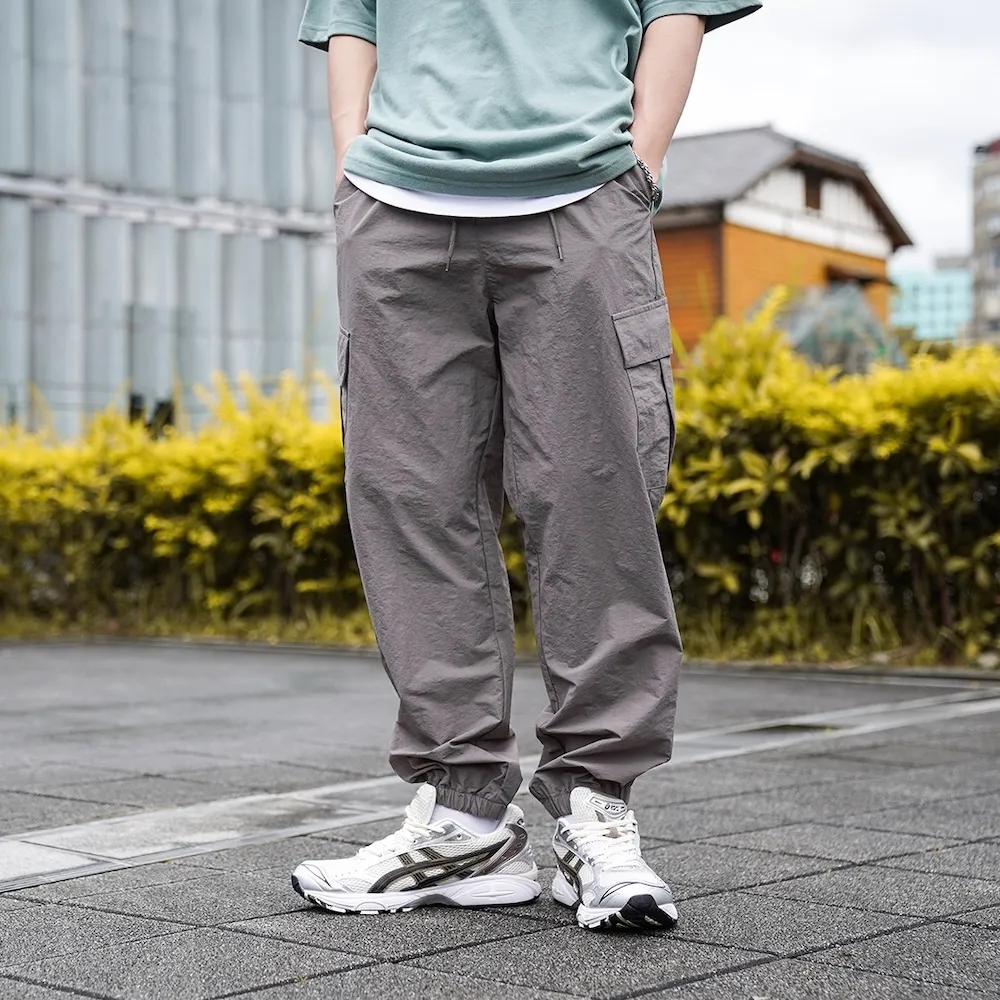 【AMERO】男裝 女裝 防潑水 反光單線 長褲 闊腿 寬版 情侶裝 歷史價格詳細信息