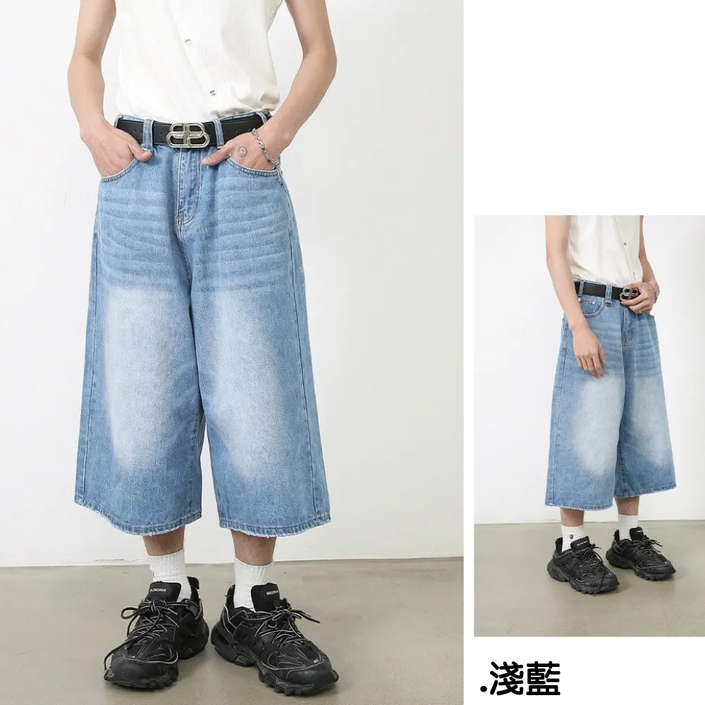 【AMERO】男裝 女裝 七分棉短褲 畫家口袋 休閒褲 棉褲 短褲 寬鬆 情侶裝:pop-1797 歷史價格詳細信息