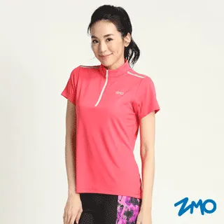 ZMO女涼感小立領長袖排汗衫-酒紅NP716 歷史價格詳細信息