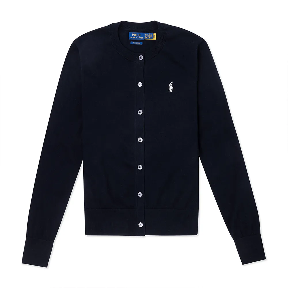 Polo Ralph Lauren RL 熱銷圓領刺繡小馬純棉麻花針織毛衣-燕麥色 歷史價格詳細信息