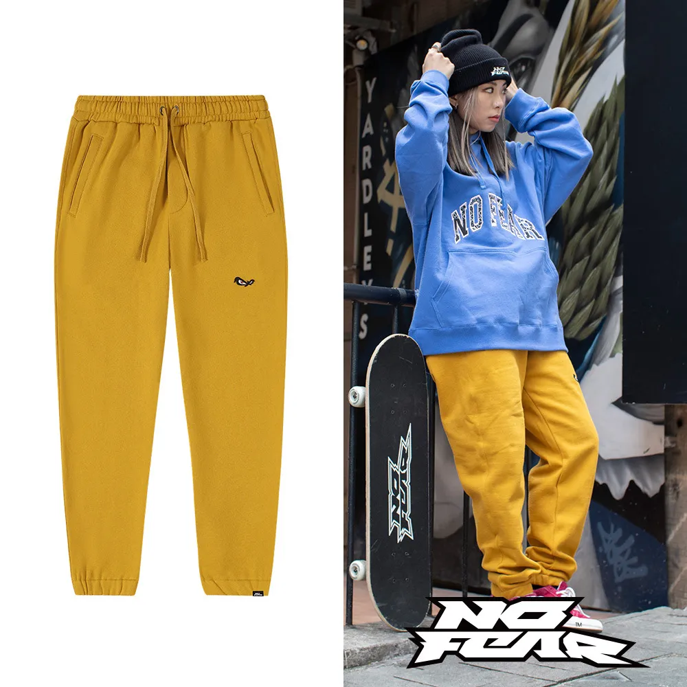 NO FEAR FEARLESS系列-休閒抽繩純棉運動褲-炭灰 NF007FW22 歷史價格詳細信息