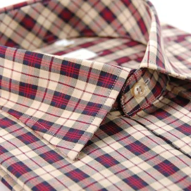 【金安德森】經典中格紋短袖襯衫 歷史價格詳細信息