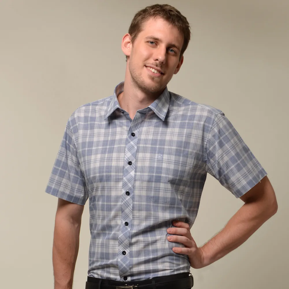 【金安德森】藍色吸排斜紋窄版襯衫-長袖 歷史價格詳細信息