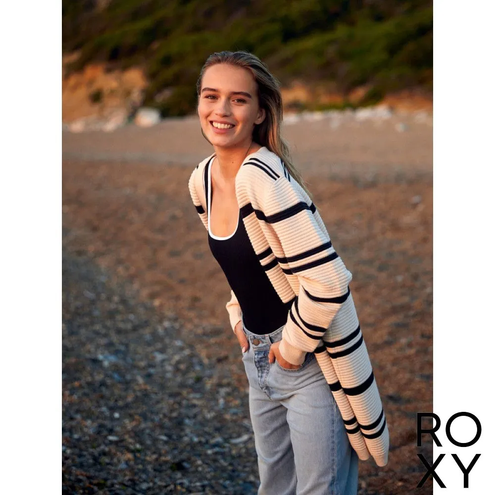 ROXY - ABOVE THE SUN 長袖針織罩衫 米色 女裝 歷史價格詳細信息