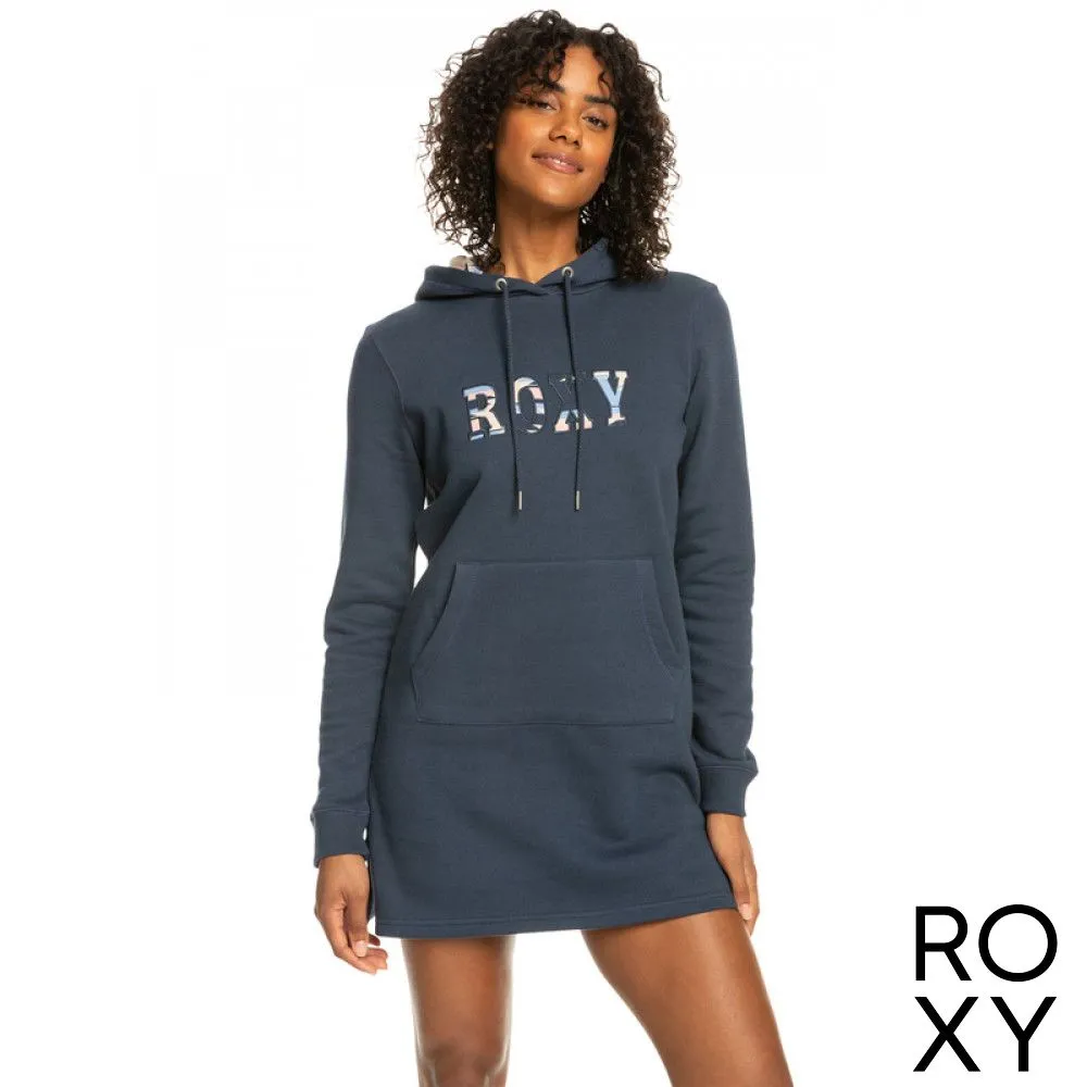 【ROXY】DREAMY MEMORIES 女款 長袖連帽洋裝 海軍藍(洋裝) 歷史價格詳細信息