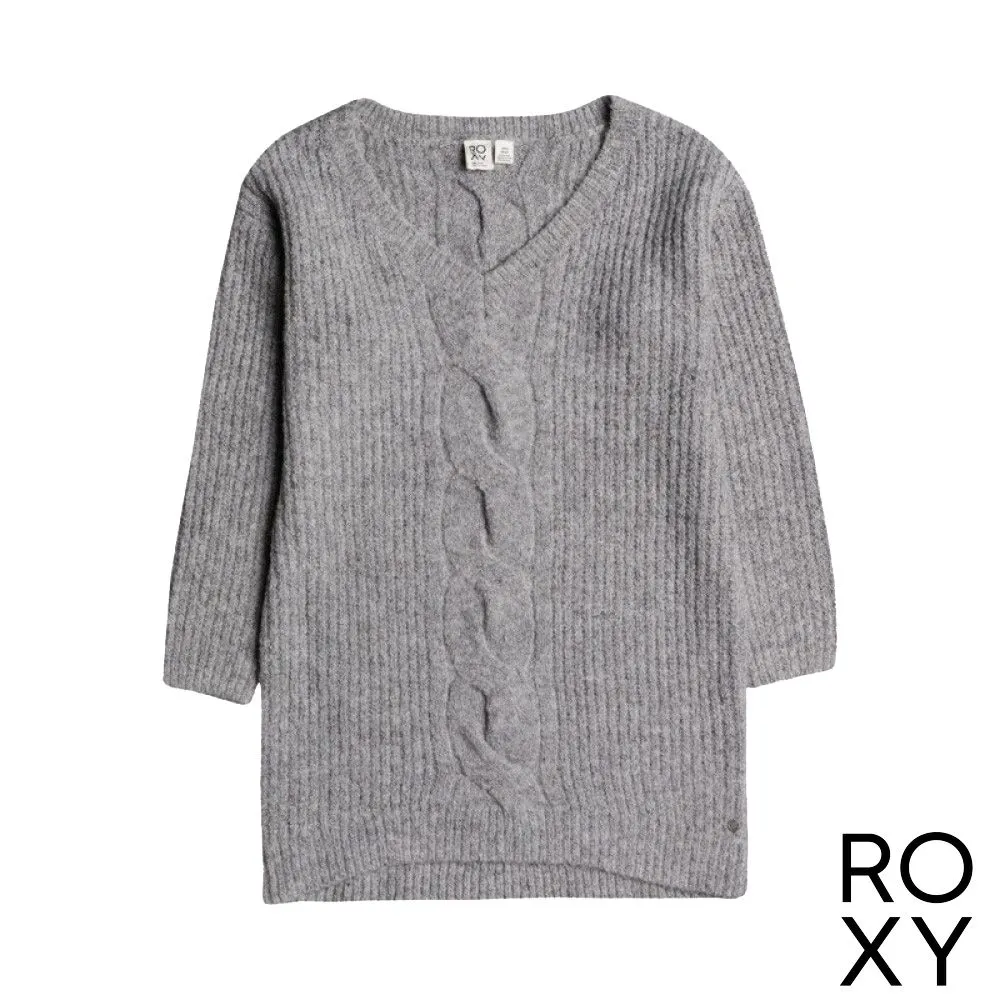 ROXY - TURN A CORNER 長袖針織洋裝 灰色 歷史價格詳細信息