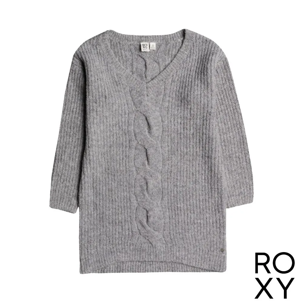 ROXY - TURN A CORNER 長袖針織洋裝 灰色 歷史價格詳細信息