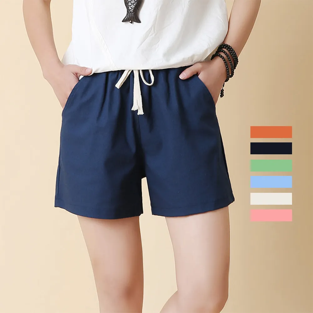 日系棉麻簡約寬褲(咖色M)[大買家] 歷史價格詳細信息