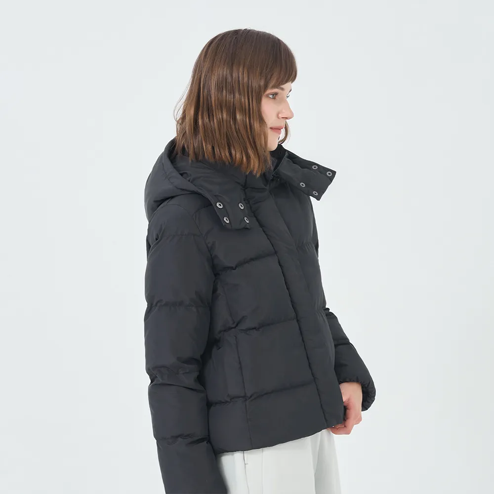 GIORDANO 女裝E care輕暖系列連帽外套-11 北極狼白 歷史價格詳細信息