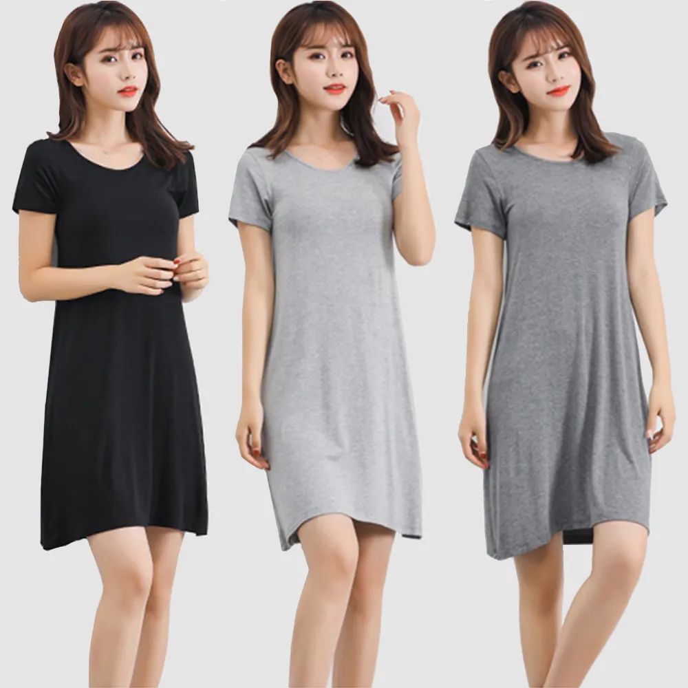 莫代爾洋裝 打底裙 莫代爾長洋裝 無袖洋裝 背心裙 連身裙 無袖吊帶連衣裙女夏季新款韓版莫代爾V領家居晚禮服洋氣顯瘦長裙QD018 歷史價格詳細信息