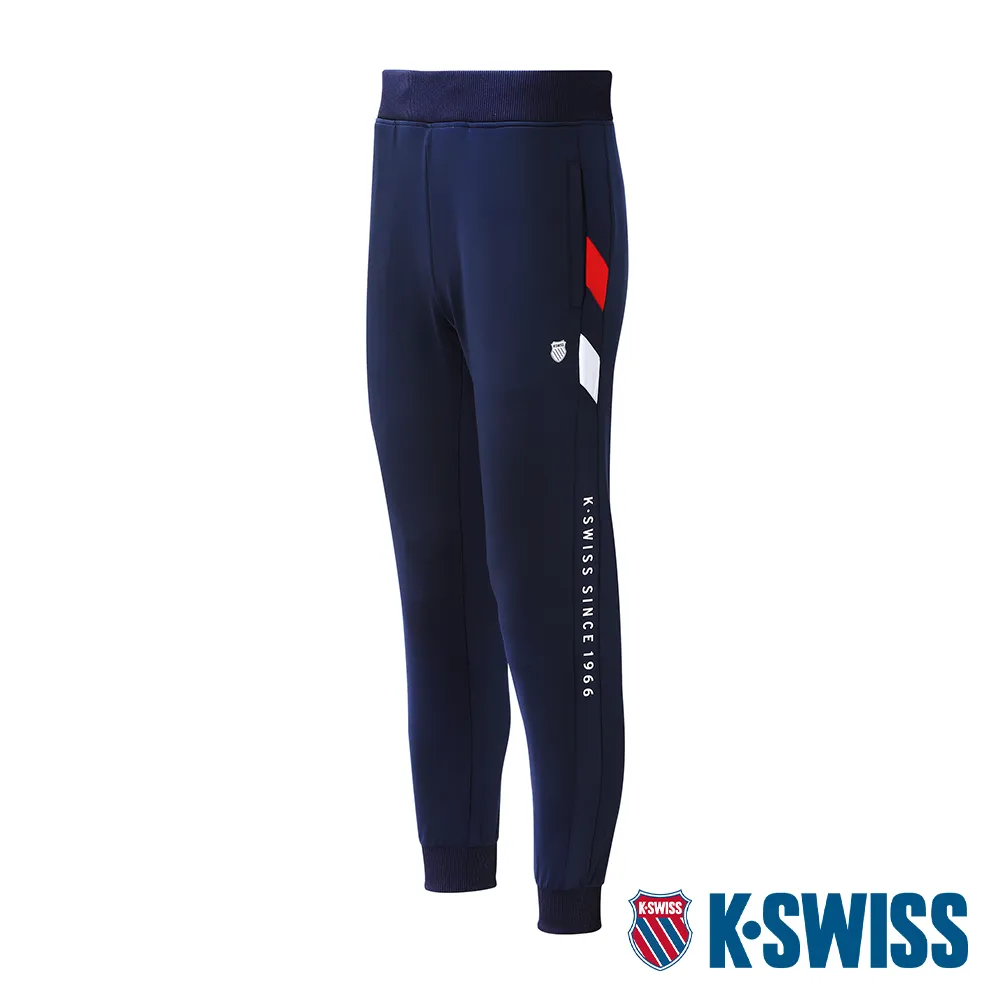 K-SWISS Sweat Pants運動休閒長褲-男-黑 歷史價格詳細信息