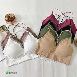 帶胸墊蕾絲吊帶背心V領百搭修身顯瘦打底背心顯瘦大碼修身女夏（（Goddess of luck）） 歷史價格詳細信息